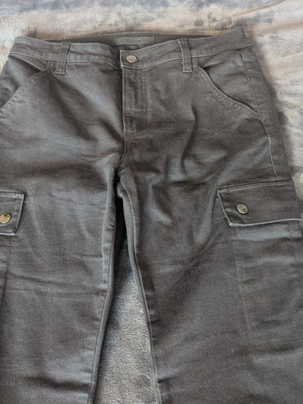 Joe's Jeans. Frankie Bootcut.  Black. Cargo Pockets. Streetwear.